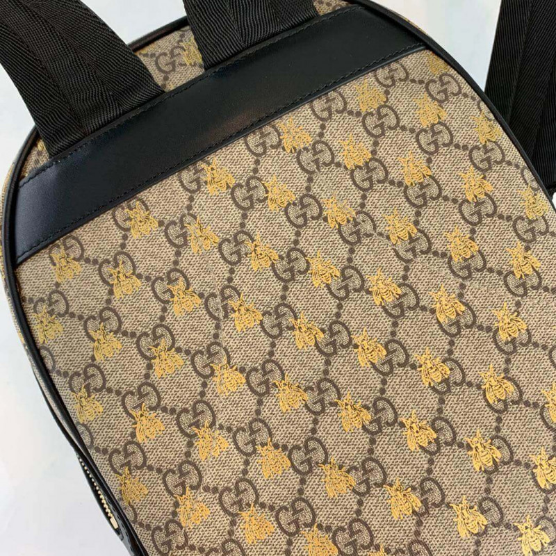 Wholesale Luxury Gucci Gg Supreme Bees Backpack 427042 - Image 9