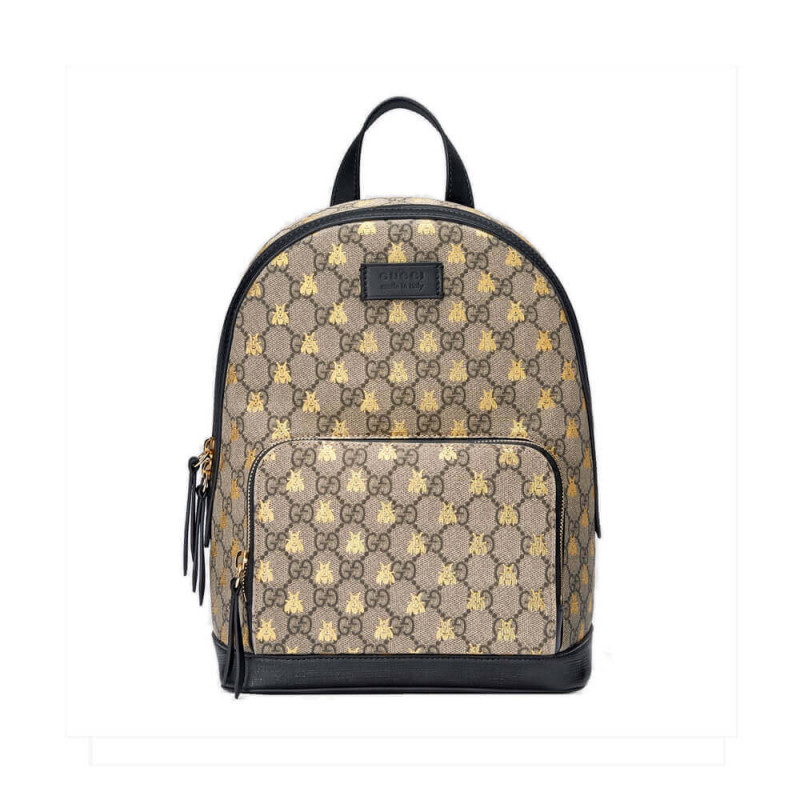 Wholesale Luxury Gucci Gg Supreme Bees Backpack 427042