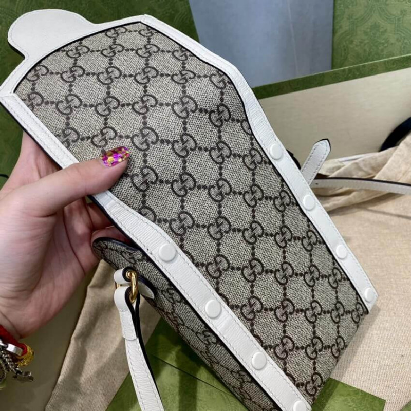 Wholesale Luxury Gucci Gg Supreme Horsebit 1955 Mini Bag 625615 - Image 13