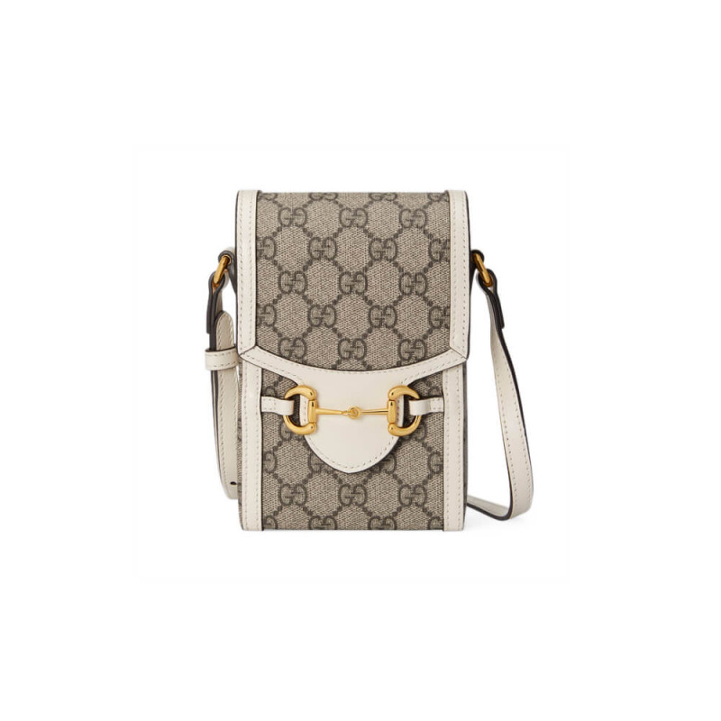 Wholesale Luxury Gucci Gg Supreme Horsebit 1955 Mini Bag 625615
