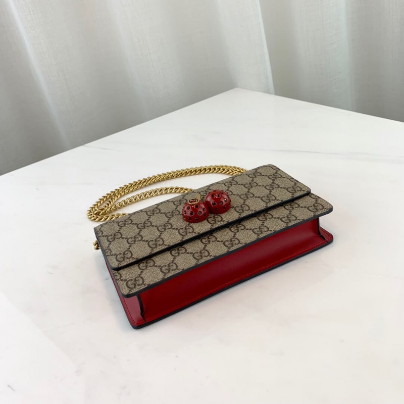 Wholesale Luxury Gucci Gg Supreme Mini Bag With Cherries Mm 481290 - Image 3