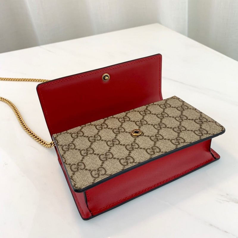 Wholesale Luxury Gucci Gg Supreme Mini Bag With Cherries Pm 481291 - Image 5