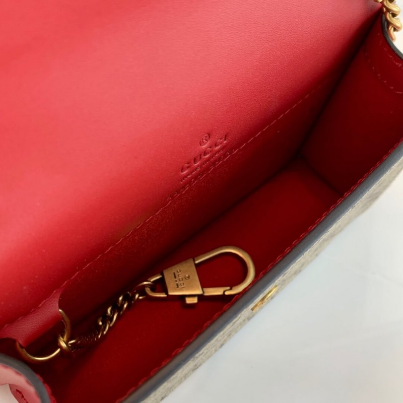 Wholesale Luxury Gucci Gg Supreme Mini Bag With Cherries Pm 481291 - Image 8
