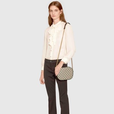 Alternative view of Wholesale Luxury Gucci Gg Supreme Mini Chain Bag 409535
