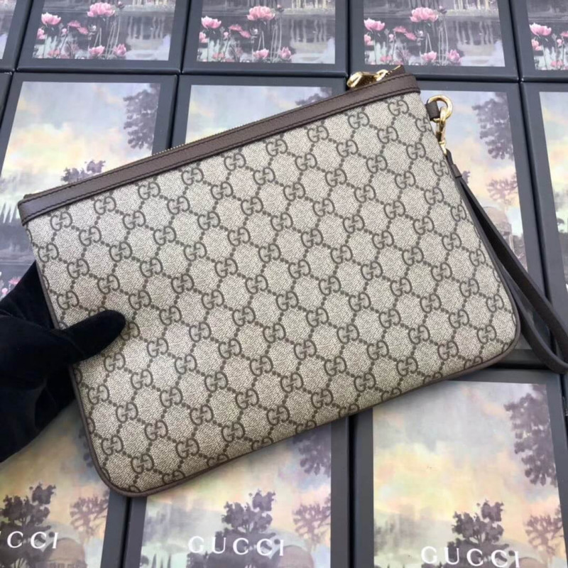 Wholesale Luxury Gucci Gg Supreme Pouch 449479 - Image 3