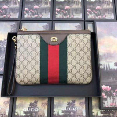 Wholesale Luxury Gucci Gg Supreme Pouch 449479