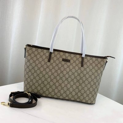 Alternative view of Wholesale Luxury Gucci Gg Supreme Zip Medium Tote Bag 353437