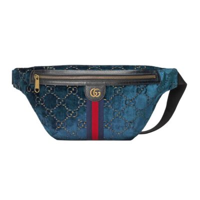 Wholesale Luxury Gucci Gg Velvet Belt Bag 574968