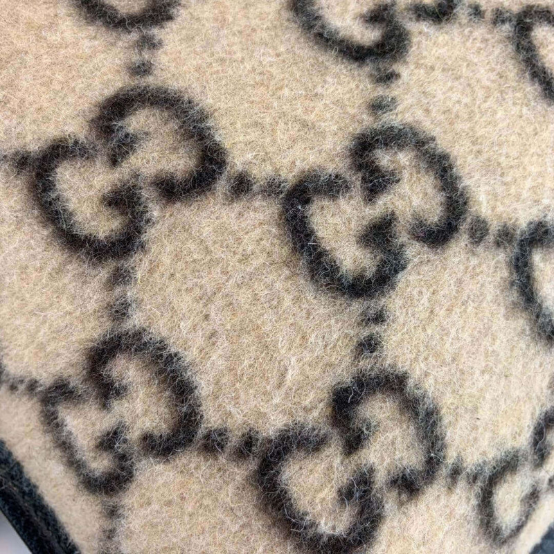 Wholesale Luxury Gucci Gg Wool Belt Bag 598181 - Image 7
