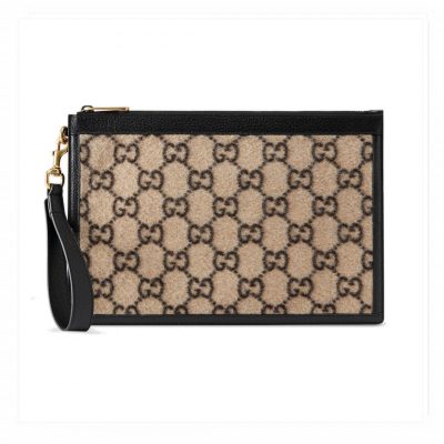 Wholesale Luxury Gucci Gg Wool Pouch 597627