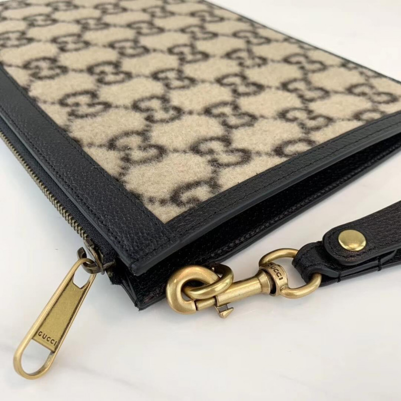Wholesale Luxury Gucci Gg Wool Pouch 597627 - Image 6