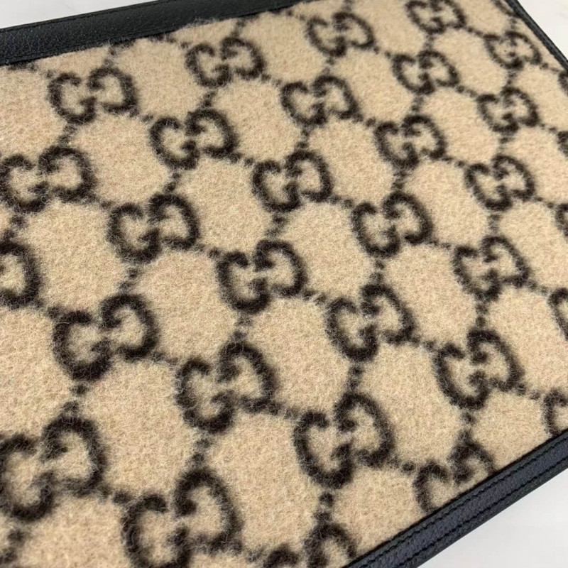 Wholesale Luxury Gucci Gg Wool Pouch 597627 - Image 7