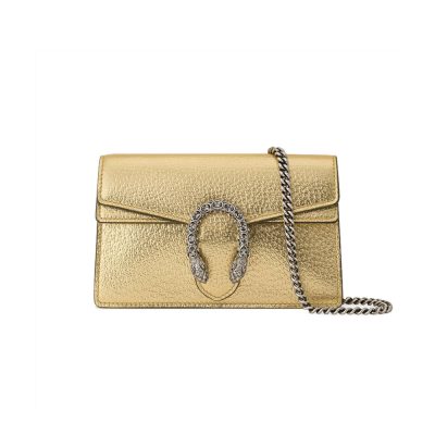 Alternative view of Wholesale Luxury Gucci Gold Dionysus Super Mini Bag 476432