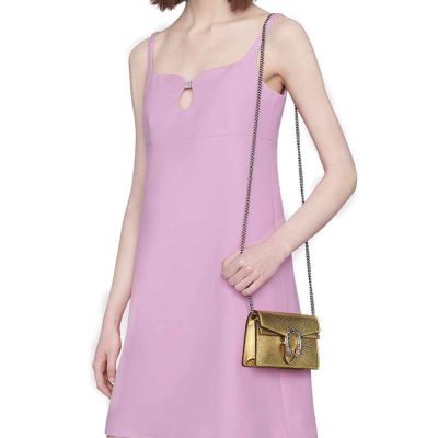 Wholesale Luxury Gucci Gold Dionysus Super Mini Bag 476432