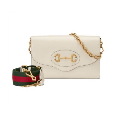Wholesale Luxury Gucci Horsebit 1955 Leather Small Bag 677286