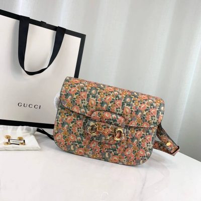 Alternative view of Wholesale Luxury Gucci Horsebit 1955 Liberty London Bag 602204