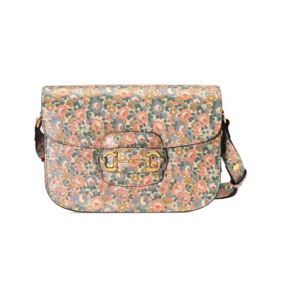 Wholesale Luxury Gucci Horsebit 1955 Liberty London Bag 602204