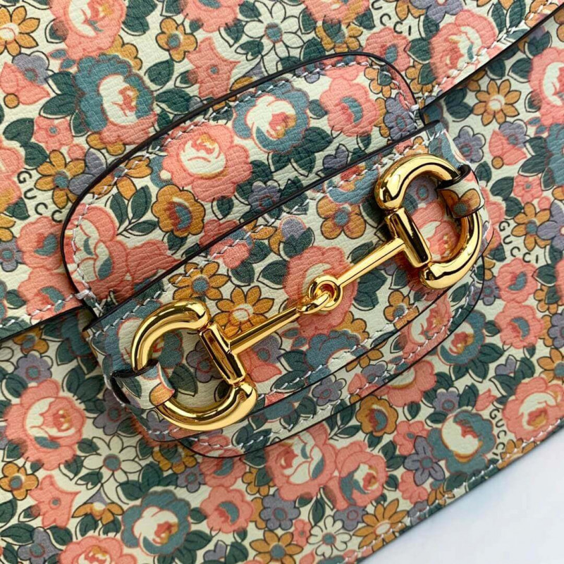 Wholesale Luxury Gucci Horsebit 1955 Liberty London Bag 602204 - Image 8