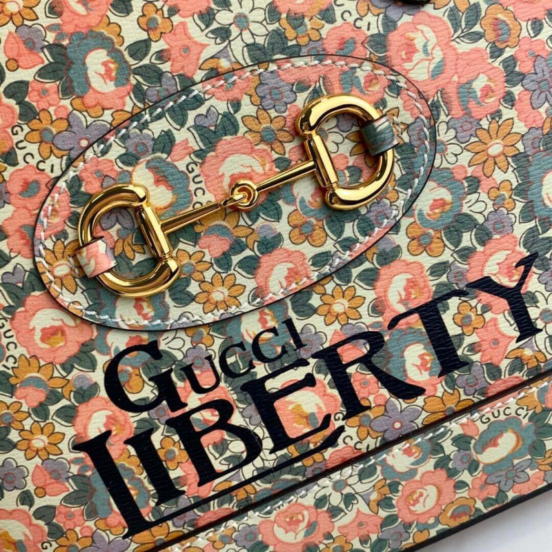 Wholesale Luxury Gucci Horsebit 1955 Liberty London Bag 621220 - Image 5