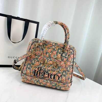 Wholesale Luxury Gucci Horsebit 1955 Liberty London Bag 621220