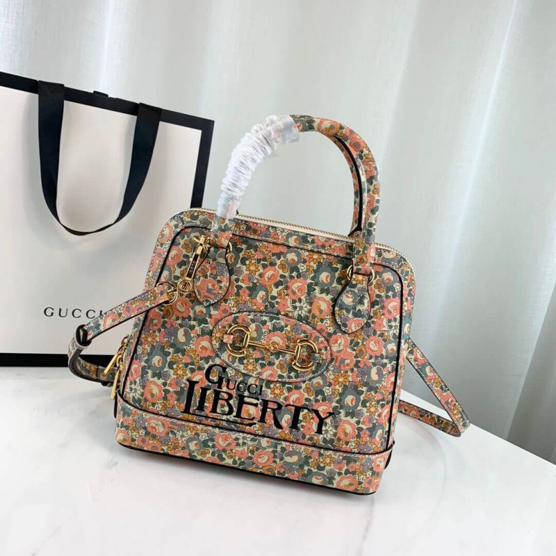 Wholesale Luxury Gucci Horsebit 1955 Liberty London Bag 621220