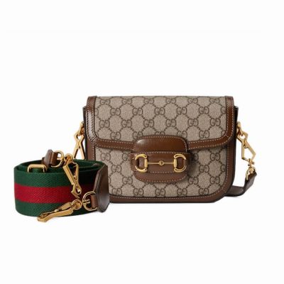 Wholesale Luxury Gucci Horsebit 1955 Mini Bag In Gg Supreme 658574