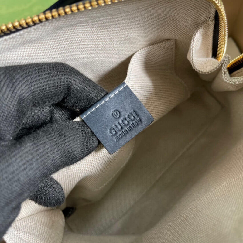 Wholesale Luxury Gucci Horsebit 1955 Mini Top Handle Bag 640716 In Beige Canvas - Image 9