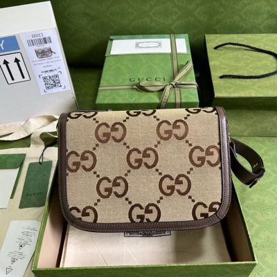 Alternative view of Wholesale Luxury Gucci Horsebit 1955 Shoulder Bag With Jumbo Gg 602204