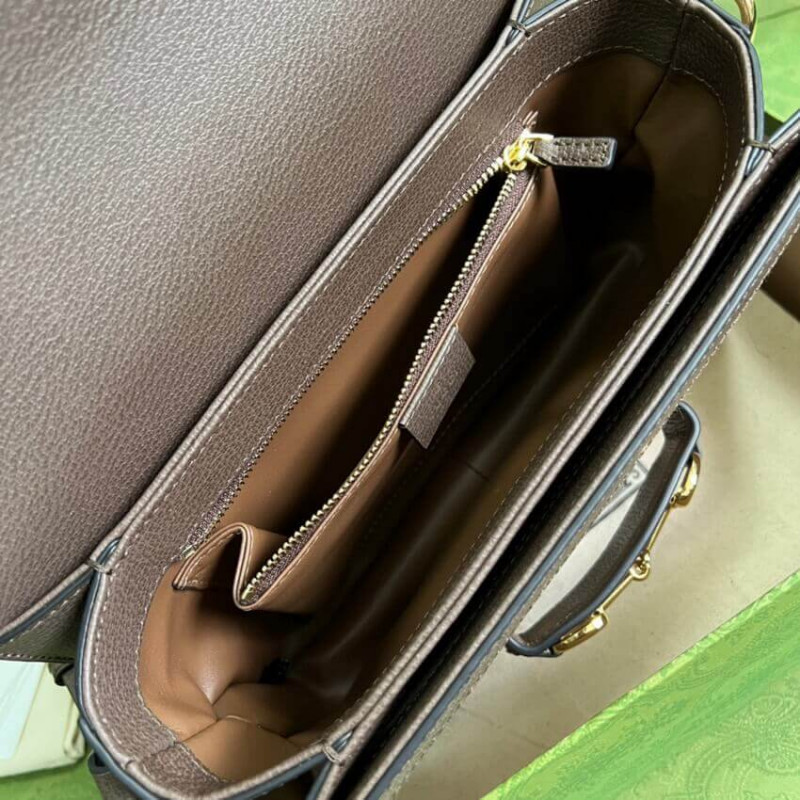 Wholesale Luxury Gucci Horsebit 1955 Shoulder Bag With Jumbo Gg 602204 - Image 8
