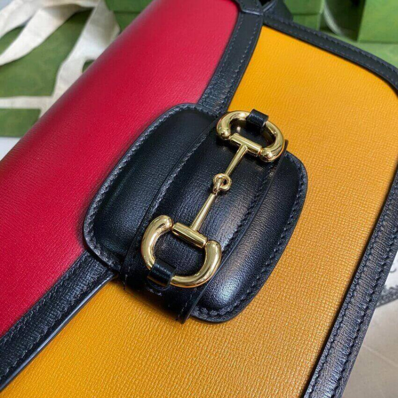 Wholesale Luxury Gucci Horsebit 1955 Small Bag 602204 In Brick/Sand Leather - Image 4