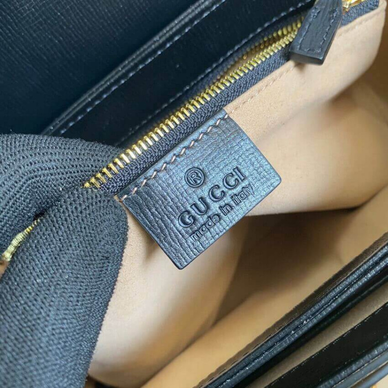 Wholesale Luxury Gucci Horsebit 1955 Small Bag 602204 In White/Sand Leather - Image 8