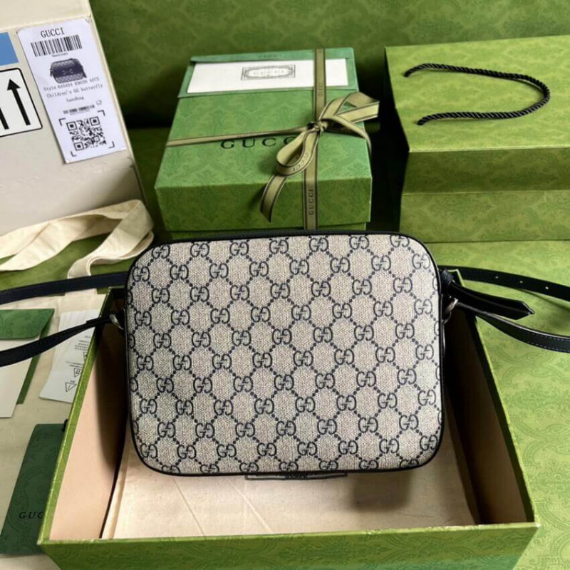 Wholesale Luxury Gucci Horsebit 1955 Small Bag In Blue 645454 - Image 3