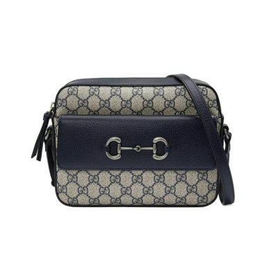 Wholesale Luxury Gucci Horsebit 1955 Small Bag In Blue 645454