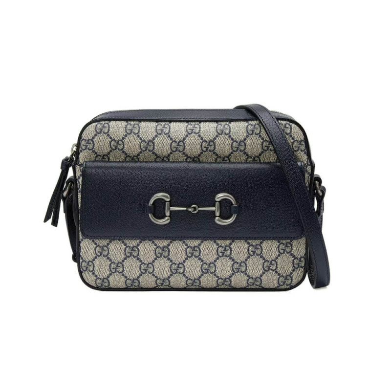 Wholesale Luxury Gucci Horsebit 1955 Small Bag In Blue 645454