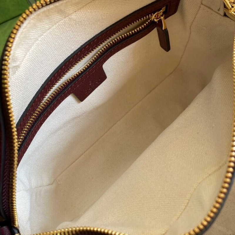 Wholesale Luxury Gucci Horsebit 1955 Small Bag In Burgundy 645454 - Image 10