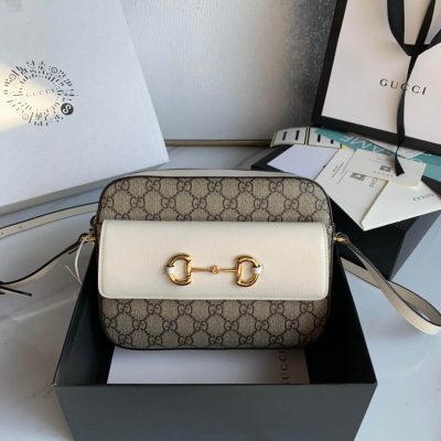 Alternative view of Wholesale Luxury Gucci Horsebit 1955 Small Shoulder Bag In Canvs 645454