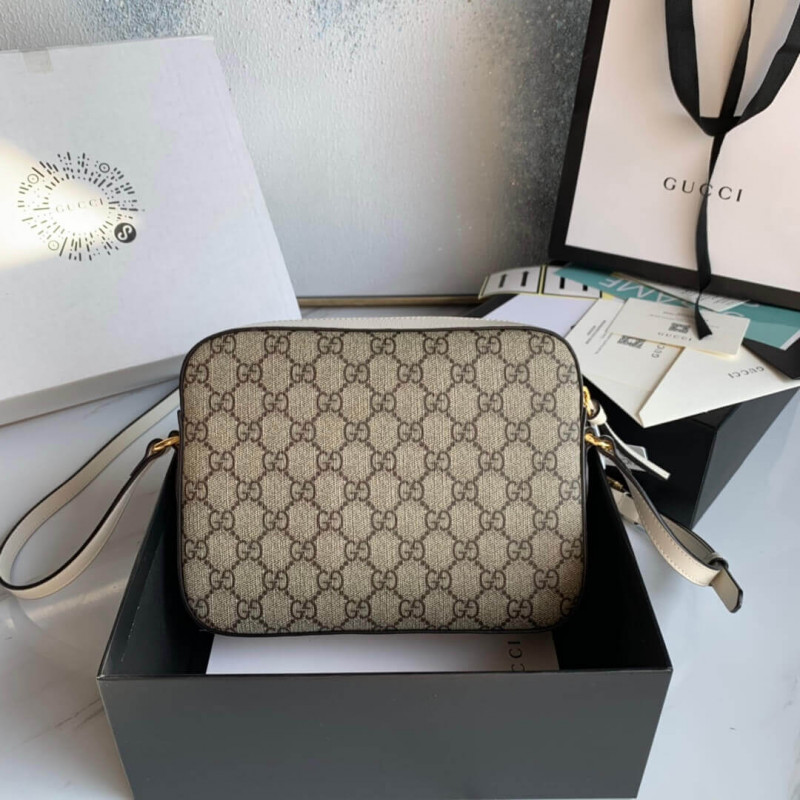 Wholesale Luxury Gucci Horsebit 1955 Small Shoulder Bag In Canvs 645454 - Image 3