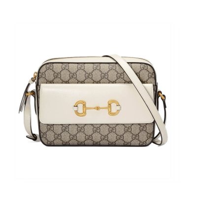 Wholesale Luxury Gucci Horsebit 1955 Small Shoulder Bag In Canvs 645454