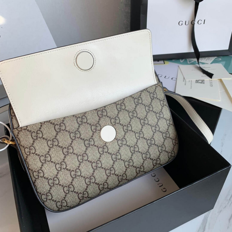 Wholesale Luxury Gucci Horsebit 1955 Small Shoulder Bag In Canvs 645454 - Image 8