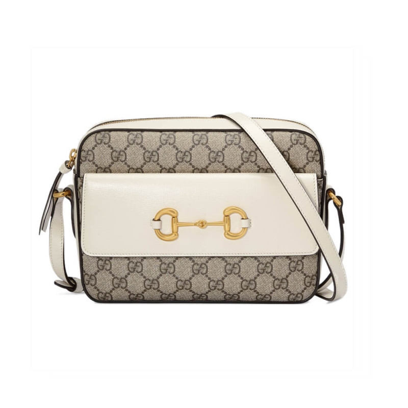 Wholesale Luxury Gucci Horsebit 1955 Small Shoulder Bag In Canvs 645454