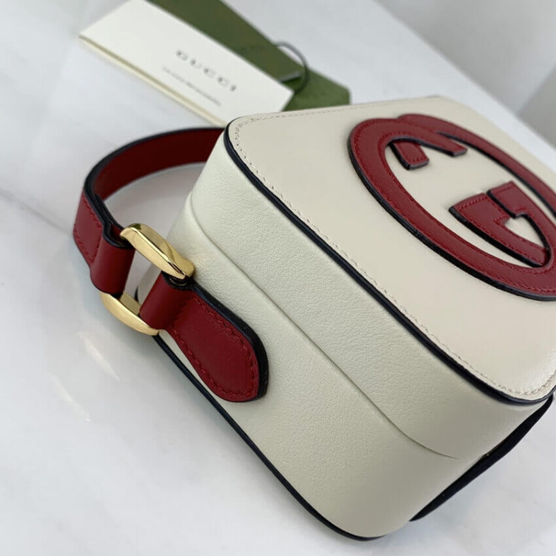 Wholesale Luxury Gucci Interlocking G Mini Bag In White Leather 658230 - Image 8