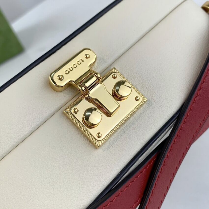Wholesale Luxury Gucci Interlocking G Mini Bag In White Leather 658230 - Image 9