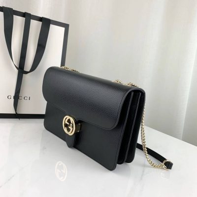 Alternative view of Wholesale Luxury Gucci Interlocking Gg Leather Crossbody Bag 28Cm 510303