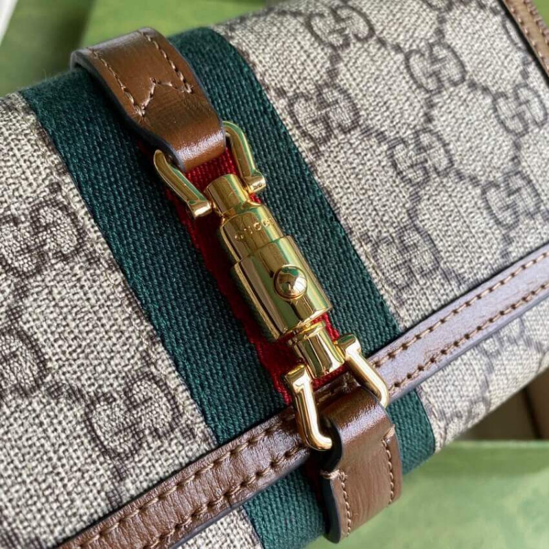 Wholesale Luxury Gucci Jackie 1961 Chain Wallet 652681 - Image 6