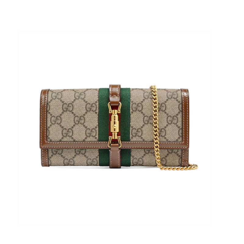 Wholesale Luxury Gucci Jackie 1961 Chain Wallet 652681