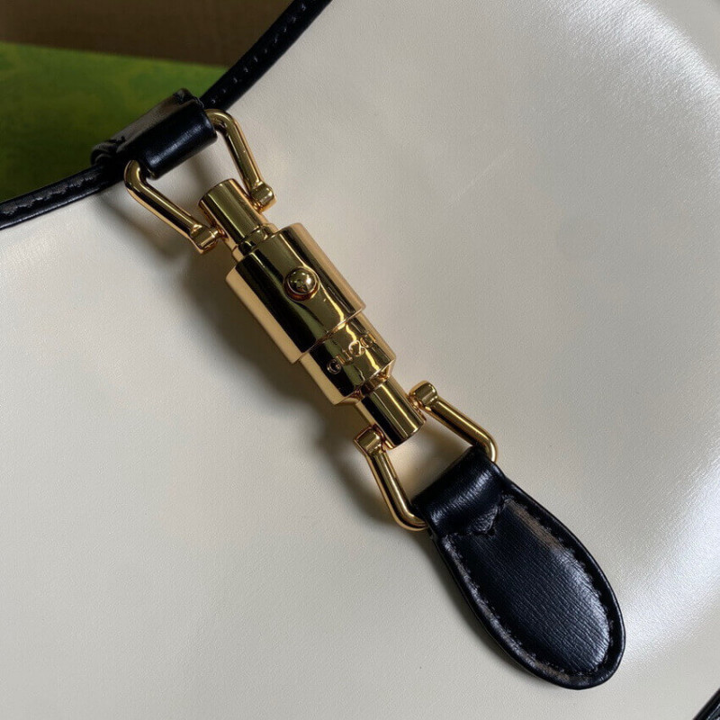 Wholesale Luxury Gucci Jackie 1961 Leather Small Shoulder Bag 636706 - Image 12
