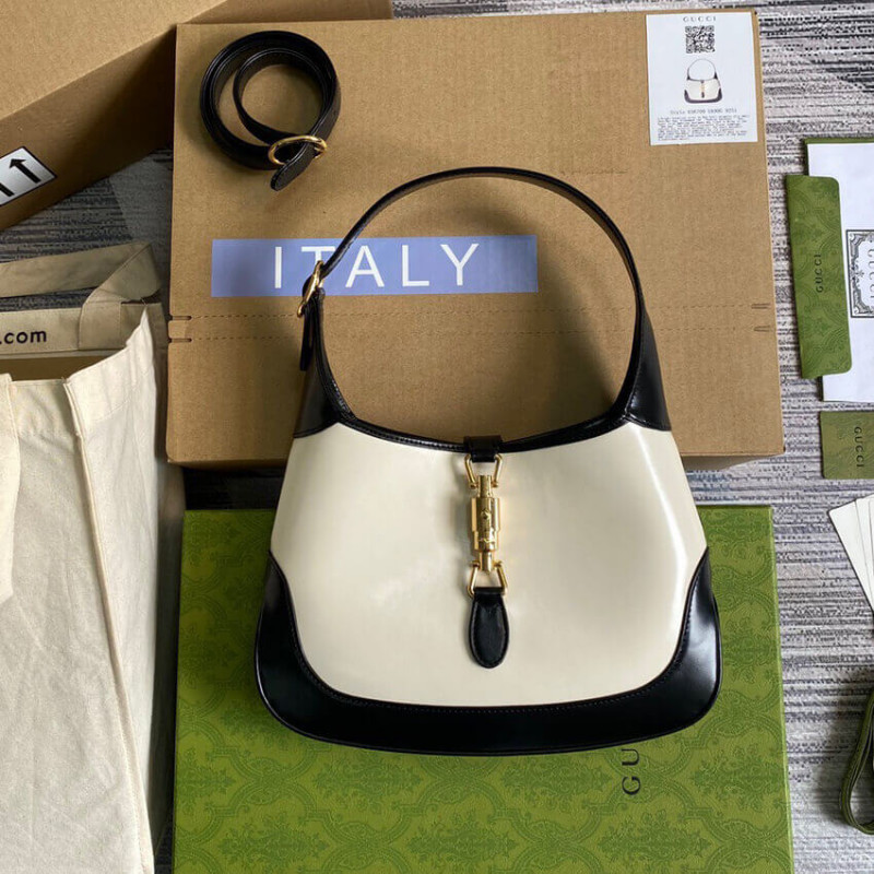 Wholesale Luxury Gucci Jackie 1961 Leather Small Shoulder Bag 636706 - Image 5