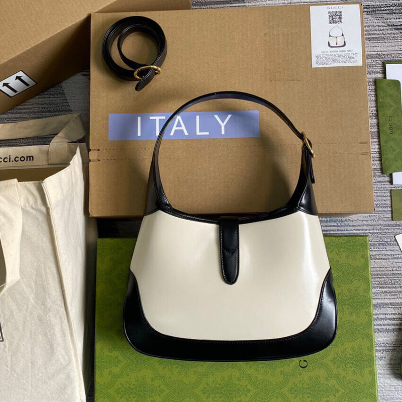 Wholesale Luxury Gucci Jackie 1961 Leather Small Shoulder Bag 636706 - Image 6