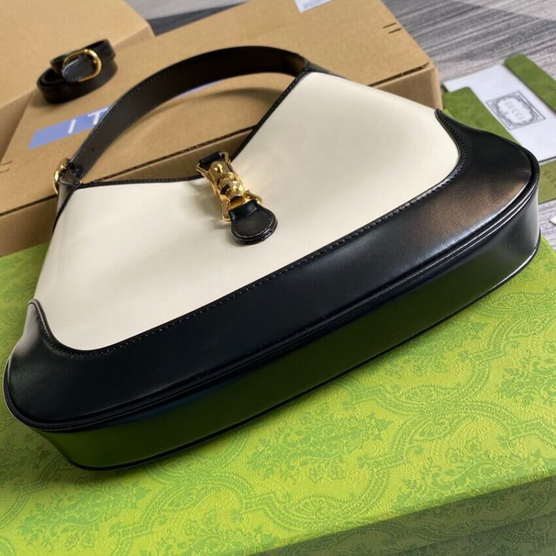 Wholesale Luxury Gucci Jackie 1961 Leather Small Shoulder Bag 636706 - Image 9