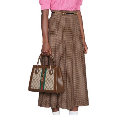 Alternative view of Wholesale Luxury Gucci Jackie 1961 Medium Tote Bag 649016 Gg Supreme
